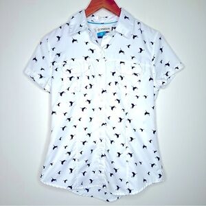 Magellan Outdoors Women’s Fishing Duck Bird Shirt Size Small